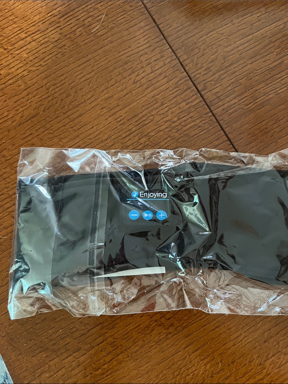 Black headphones with blue tooth headband!!